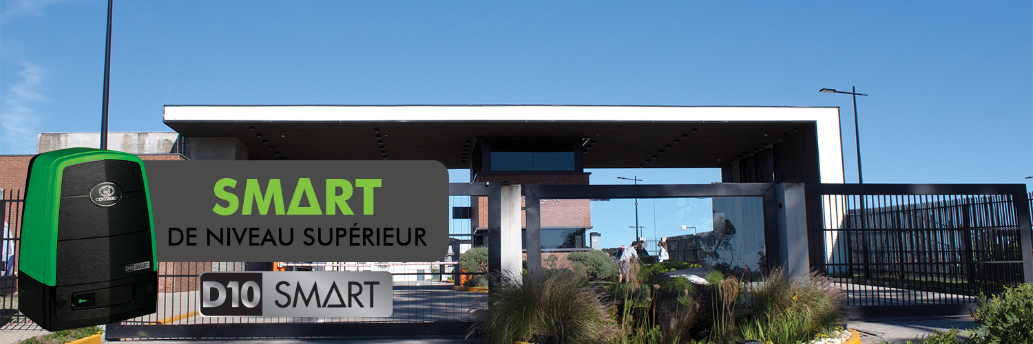 Moteur D10 SMART portail coulissant centurion portail 1000 Kg SECUTRONIC — free download